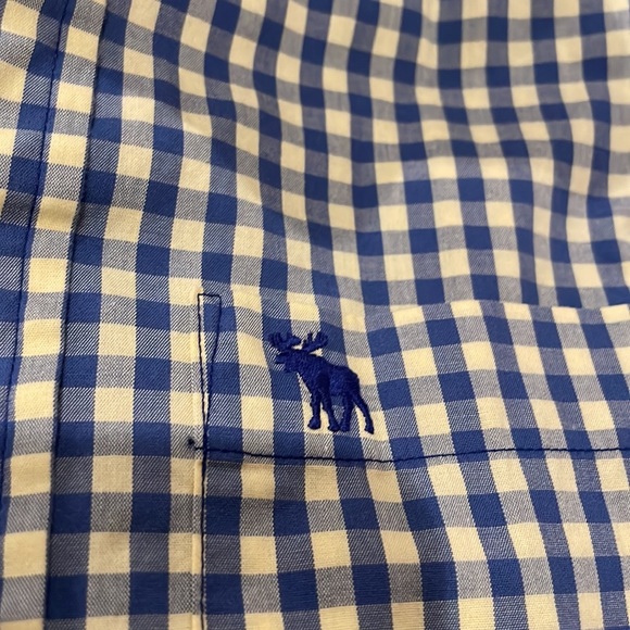 Abercrombie & Fitch Mens Small button down long sleeve shirt slim fit - Picture 3 of 6